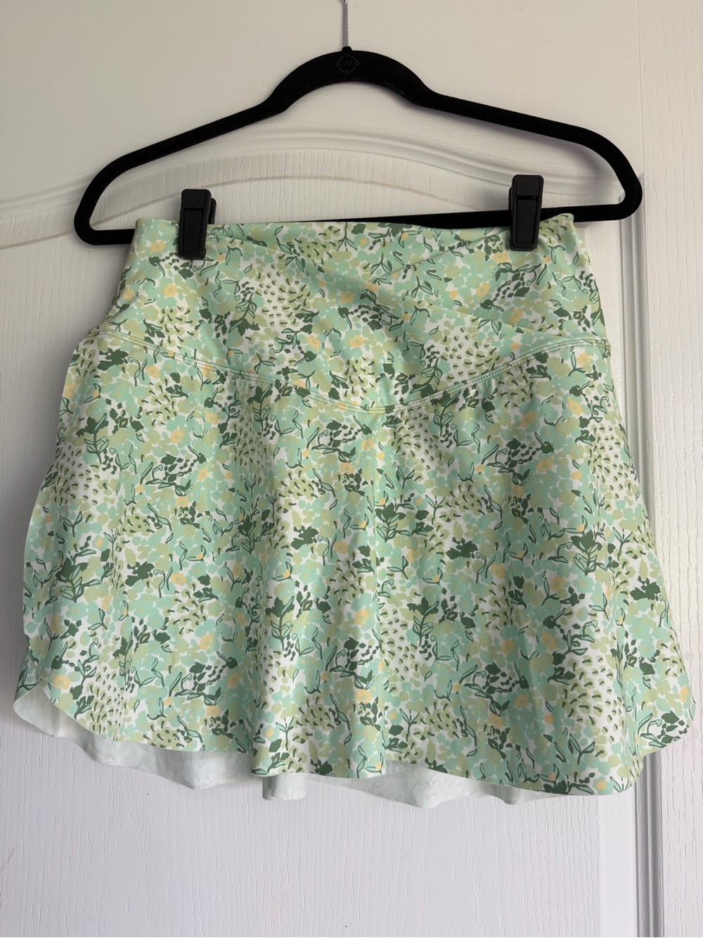 HALARA Mint Green Floral Skort - Mini